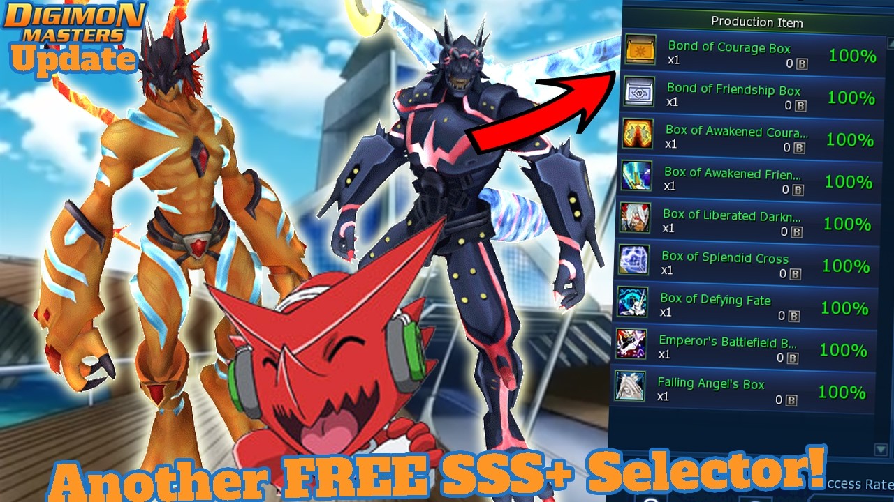 Ещё один бесплатный SSS+ уже здесь!!? - Digimon Masters Online NADMO