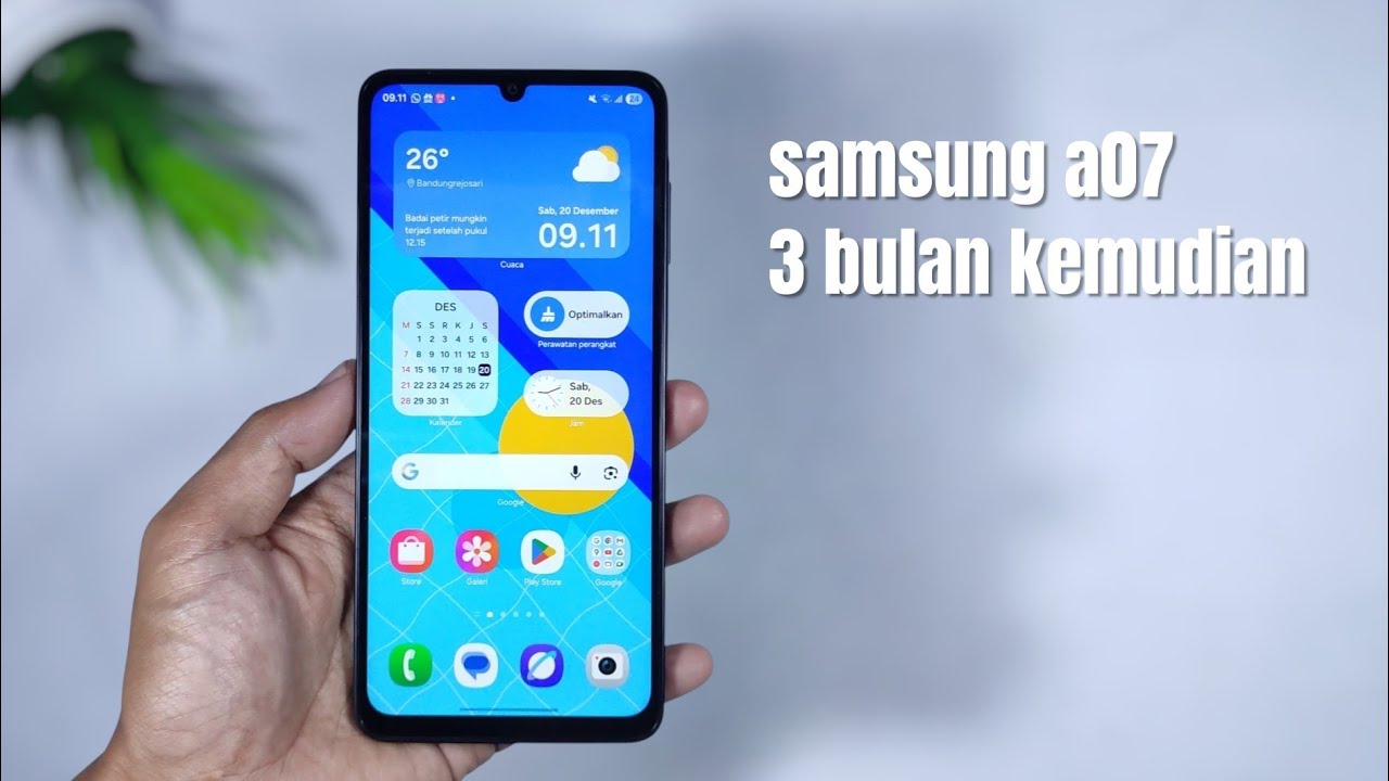 Plus Minus Samsung A07 Setelah 3 Bulan