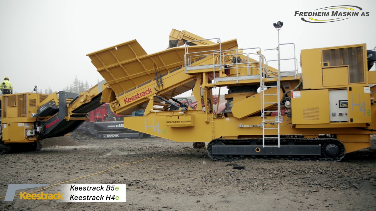 Keestrack B5e   Keestrack H4e - Fredheim Maskin Oktoberdager 2020