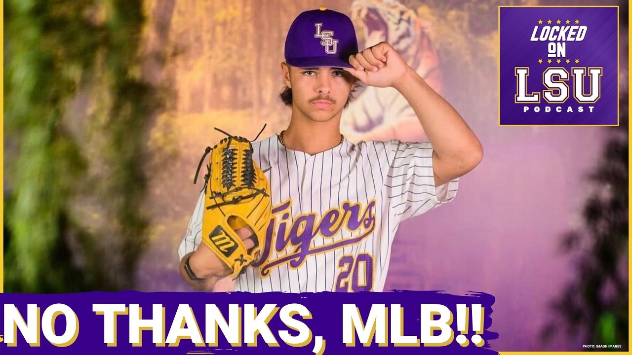 LSU JUST STOLE a Future Ace from the MLB Draft!