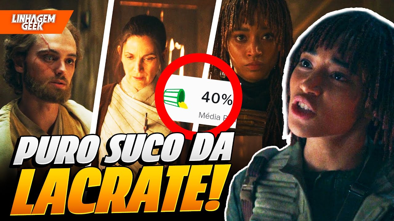 LACRAÇÃO E JEDI BURROS! THE ACOLYTE EP 1 E 2