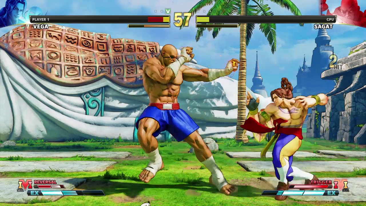 STREET FIGHTER V Vega vs Sagat