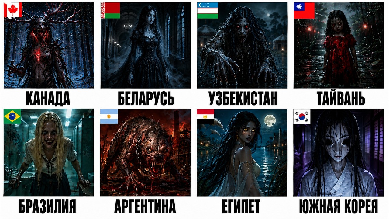 Самые мрачные городские легенды со всего мира часть 3