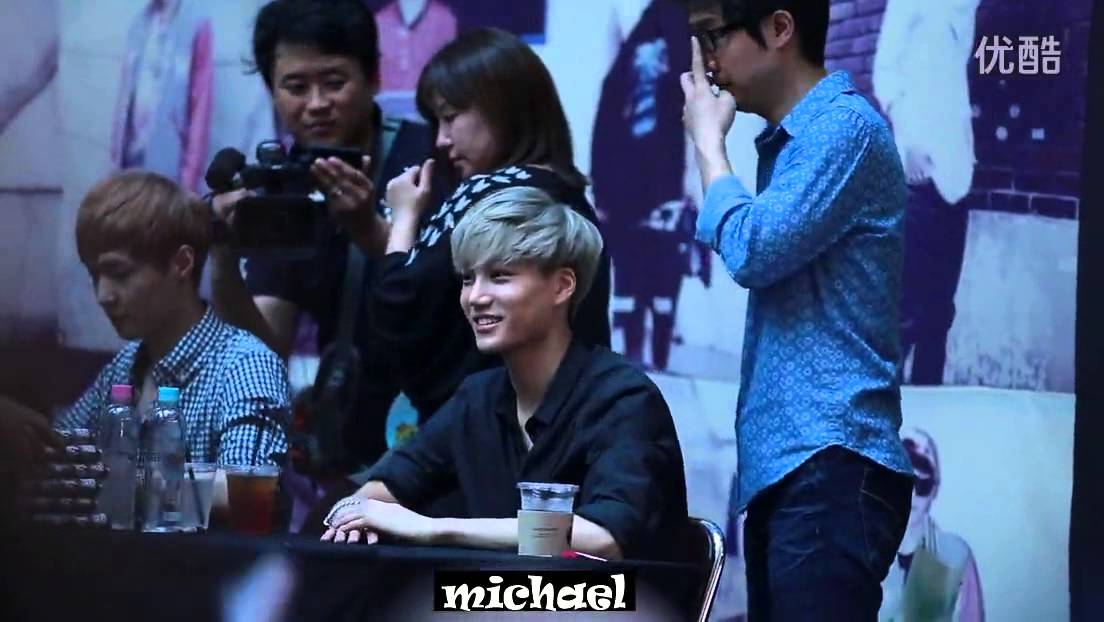 [MIChael] 130817 Kai at Yeouido fansign