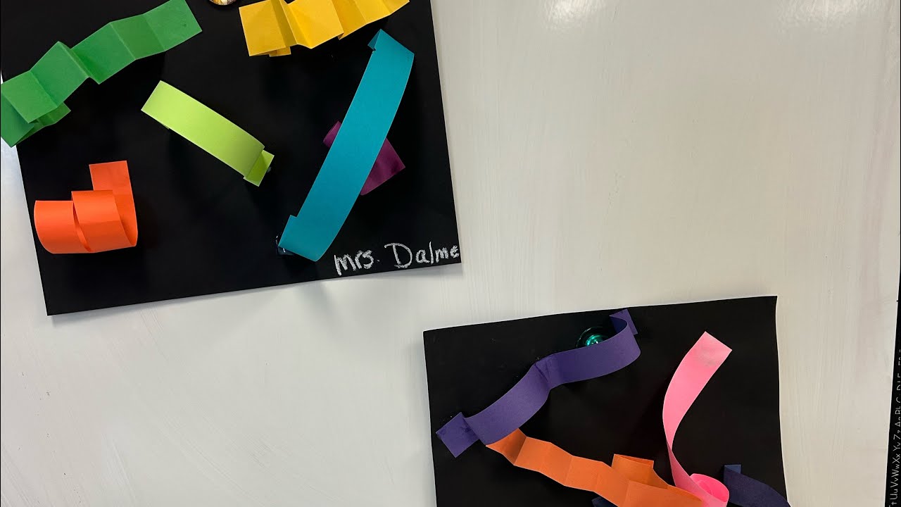 All About Me Paper Sculptures!
