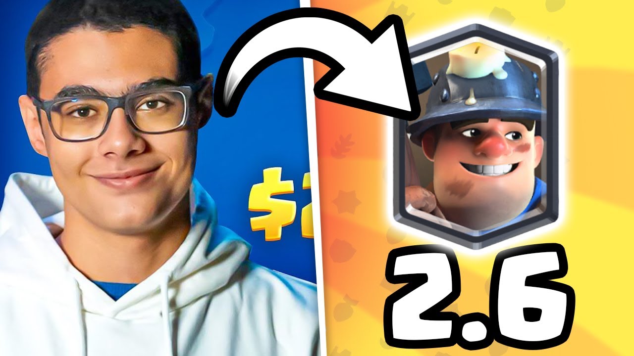 El MAZO RAPIDO DEL CAMPEON MUNDIAL de Clash Royale
