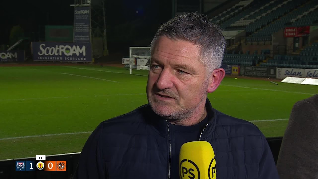 Dundee FC's Tony Docherty reflects on Dundee Derby win in Scottish Cup