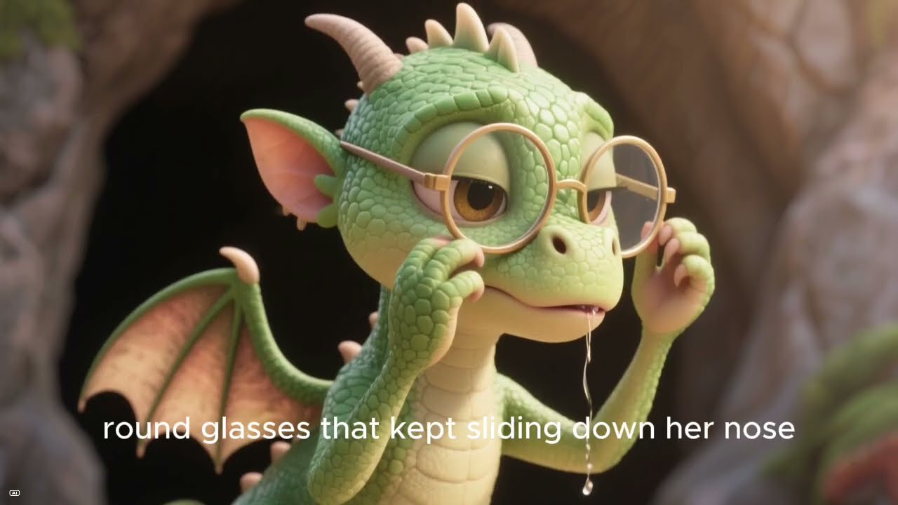 The Shy Dragon Who Was Afraid of Fire