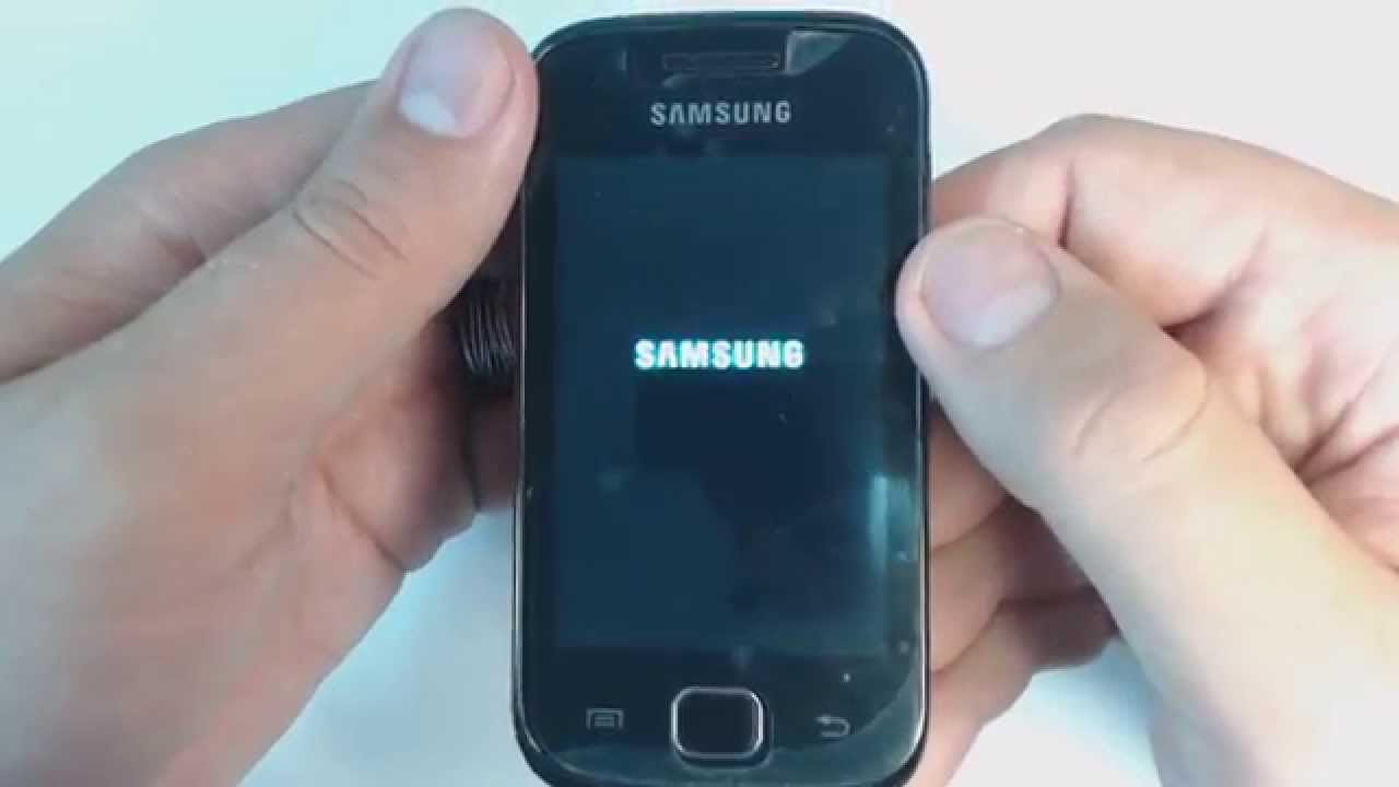Samsung Galaxy Gio S5660 factory reset