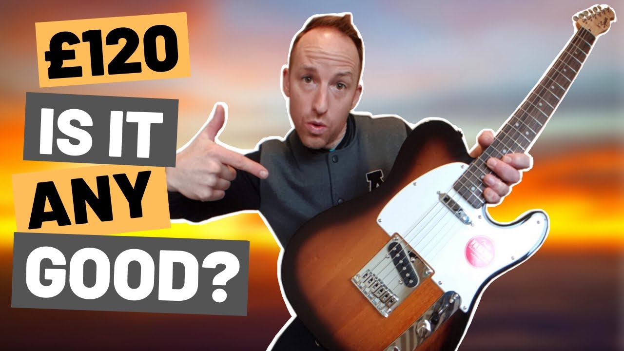 £120 SQUIER TELECASTER REVIEW + DEMO! BUT IS IT ANY GOOD?