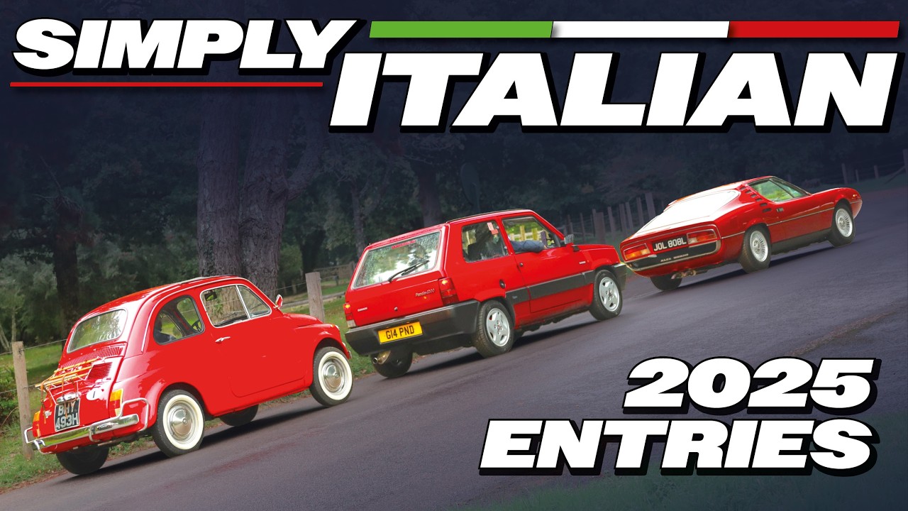 SIMPLY ITALIAN ENTRIES -- (Almost) Every Car!