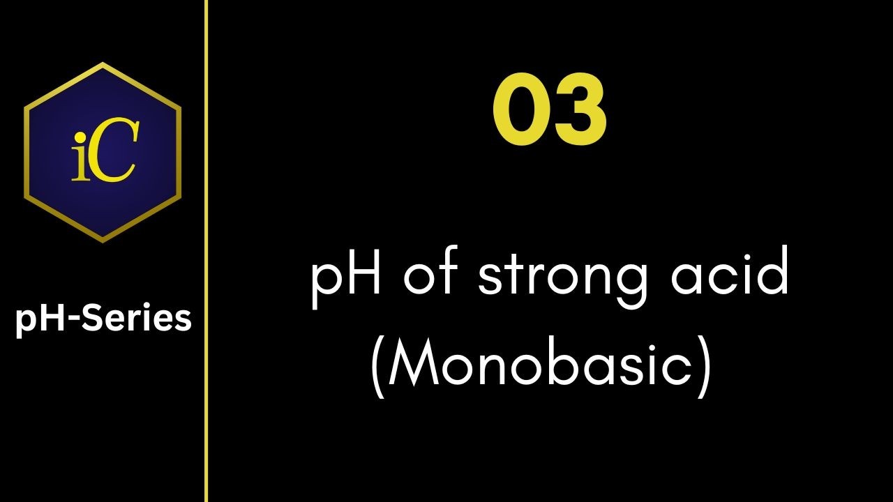 pH-03 pH of strong acid (MonoBasic)