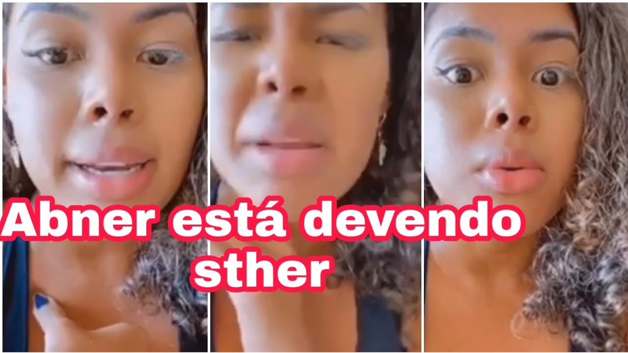 STHER CONFIRMA QUE ABNER N&Atilde;O &Eacute; PAI DE APOLO
