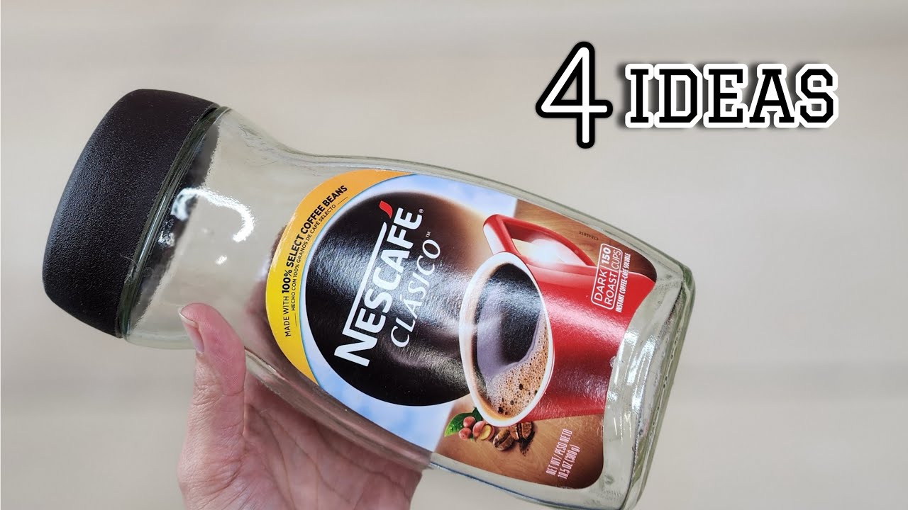 DIY Nescafe Bottle Reuse ♻️ Artesanato para Ganhar Dinheiro