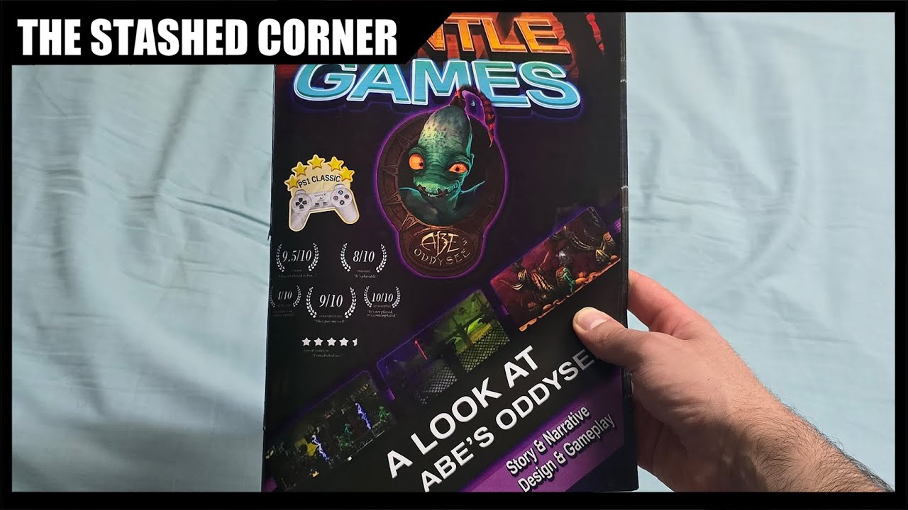 I printed Archiduqueplays' Abe's Oddysee Magazine as a physical magazine