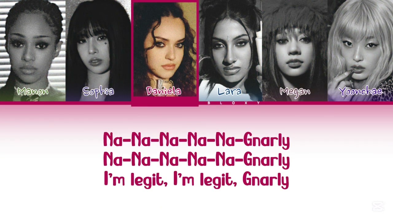 Katseye ‘Gnarly’ Color Coded Lyrics