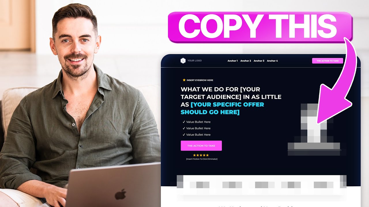 The Landing Page Structure Converting at 20%+ [Copy This]