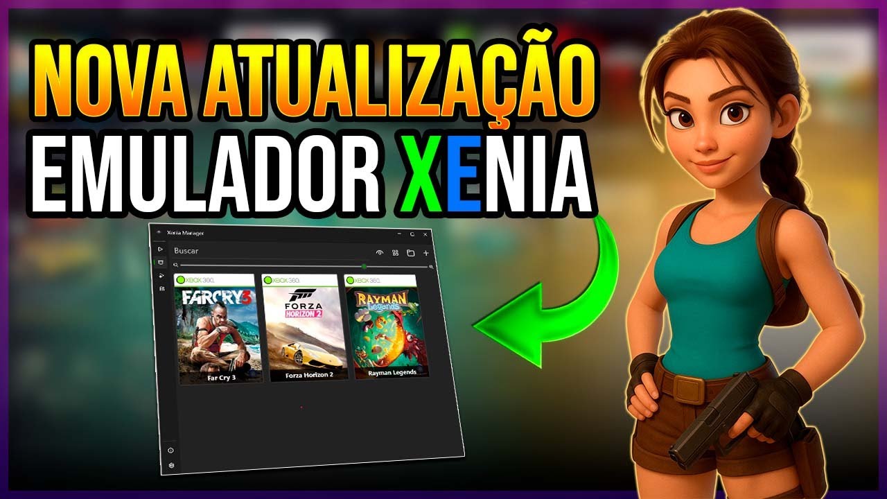 Emulador Xbox 360 Atualizado! Xenia Manager Nova Versão