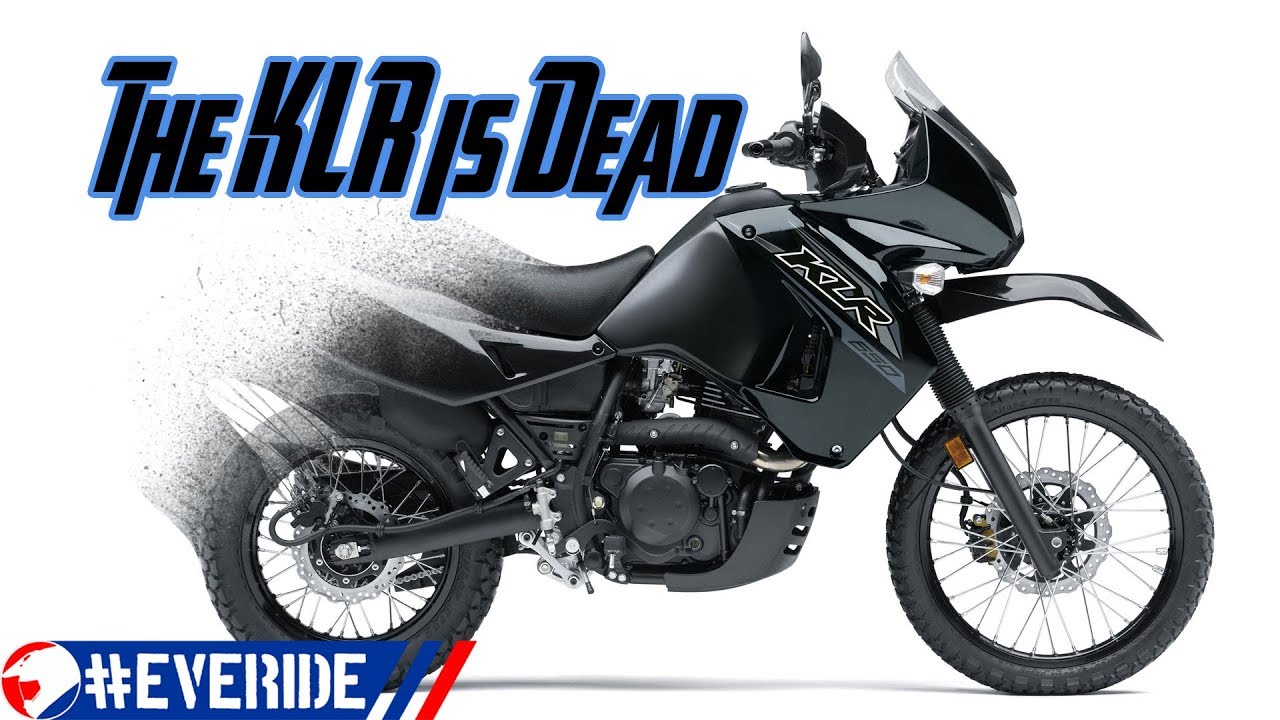 Kawasaki Kills the KLR 650, Will a *KLX 550* Dual Sport Replace It?! #everide