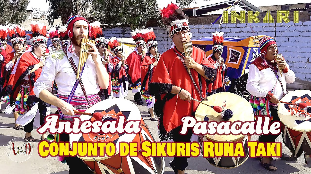 Pasacalle del Conjunto de SIKURIS RUNA TAKI | XIX Encuentro INKARI 2025 en Lima | Zampo&ntilde;as Sikumetal