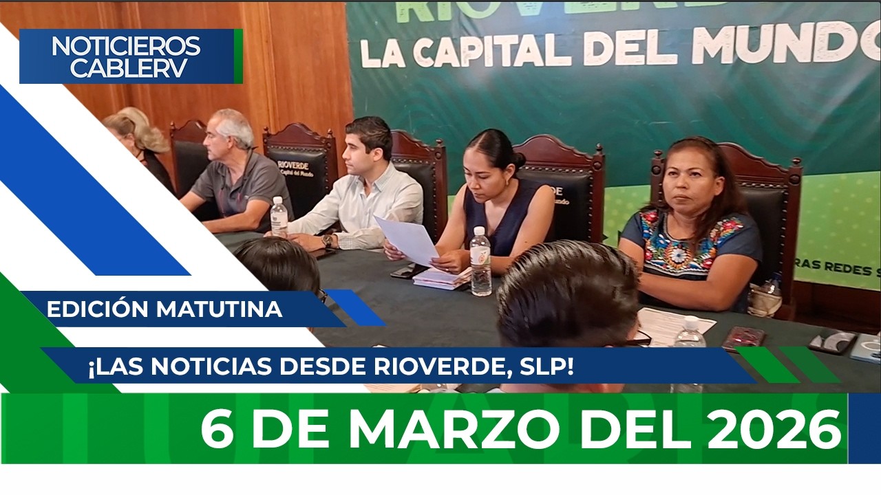 Noticieros CABLERV: Edición Matutina - 6 de marzo del 2026