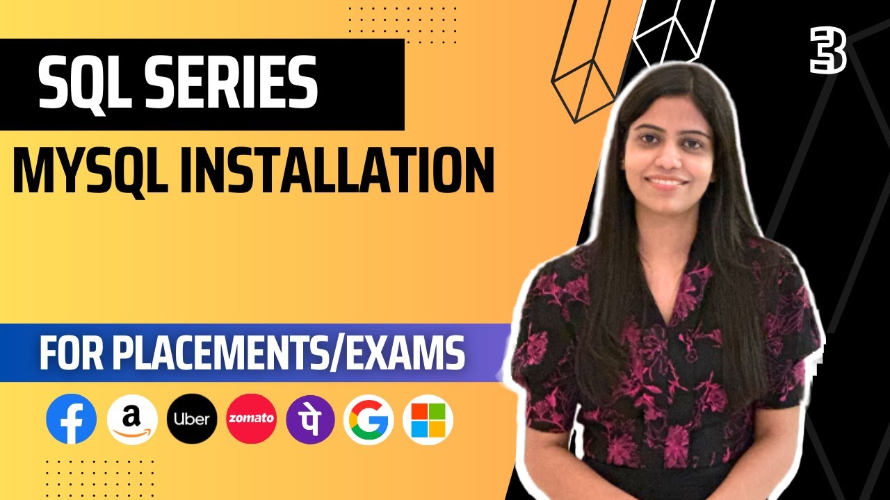 L3 : MySQL Installation | Complete SQL Course 2024 | Jobs | Placements