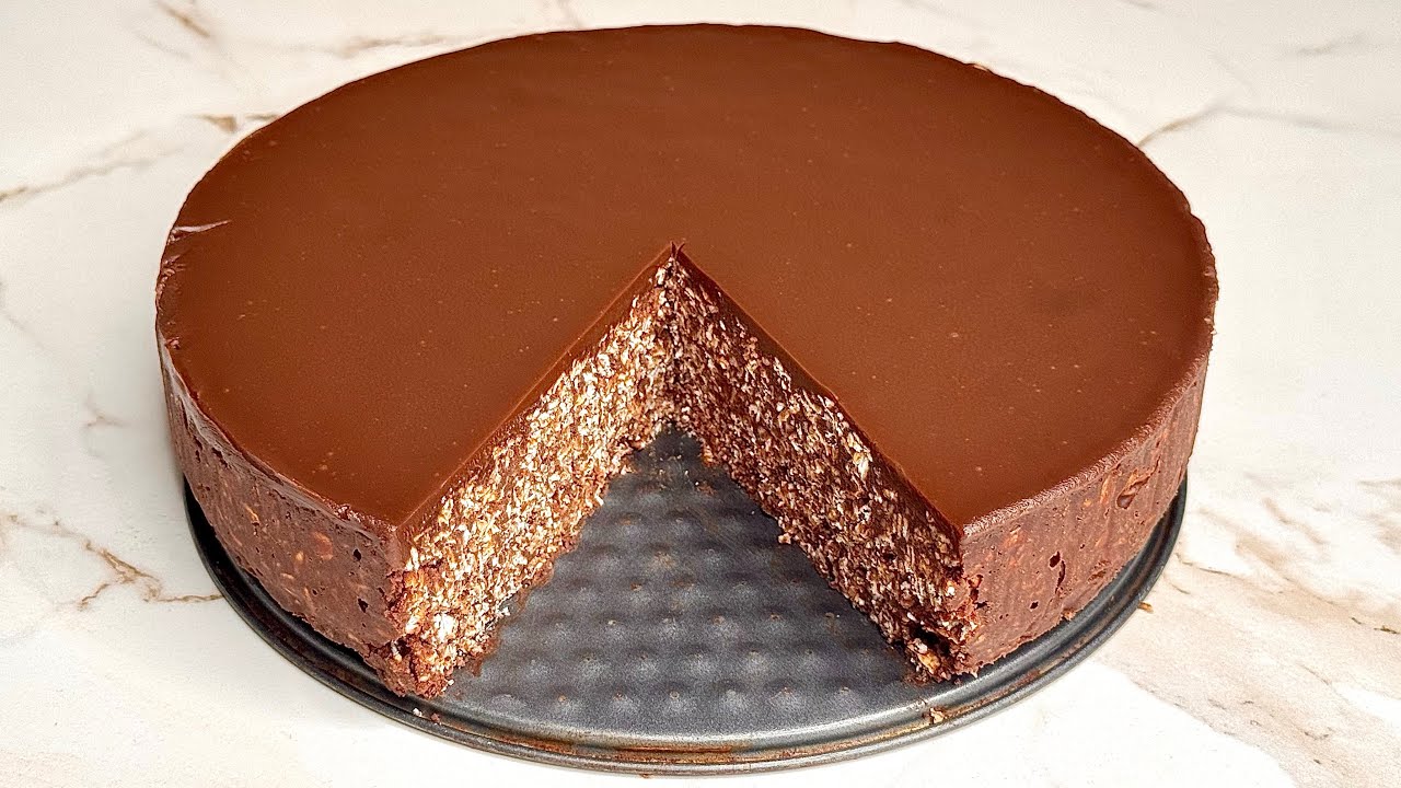 PASTEL DE CHOCOLATE CON SOLO 3 INGREDIENTES. 