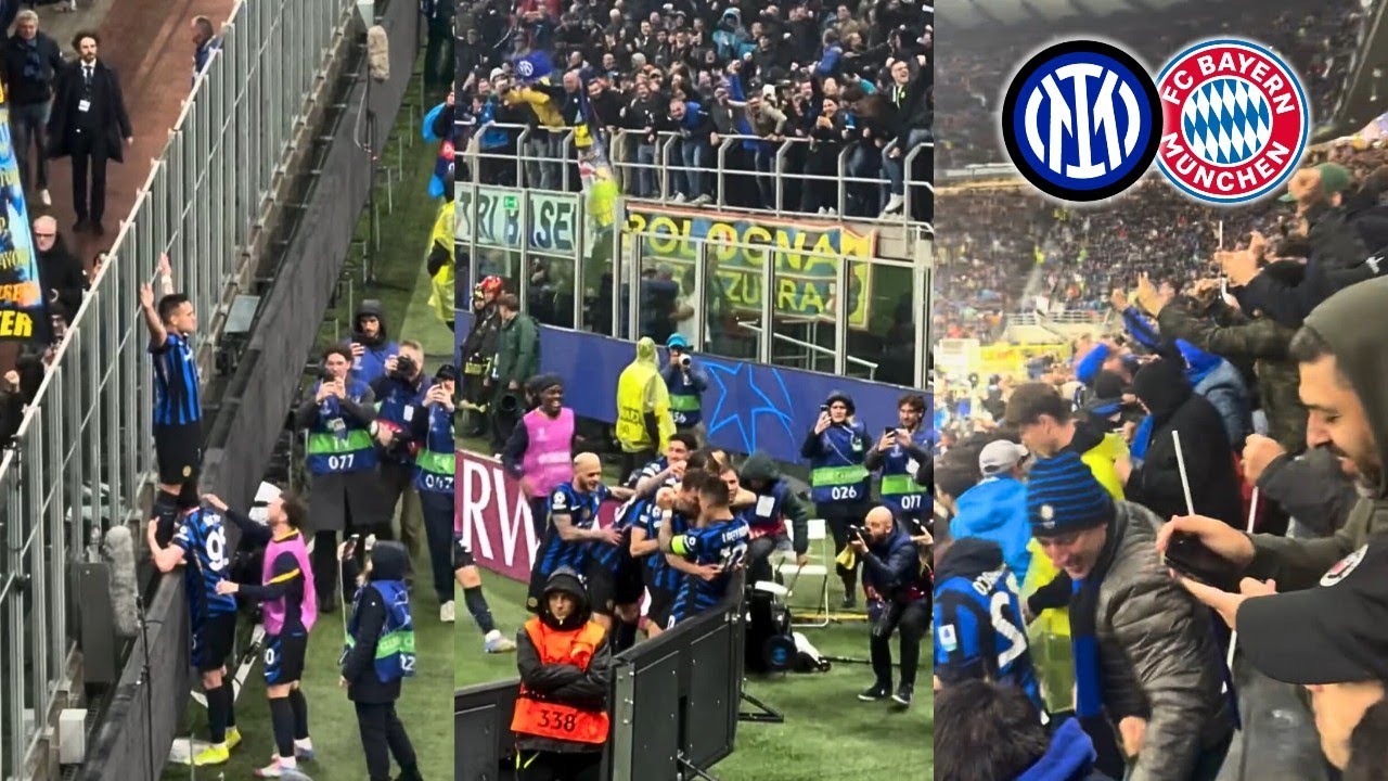 Inter Fans Go Wild! Lautaro & Pavard Goals Shake San Siro Against Bayern Munich