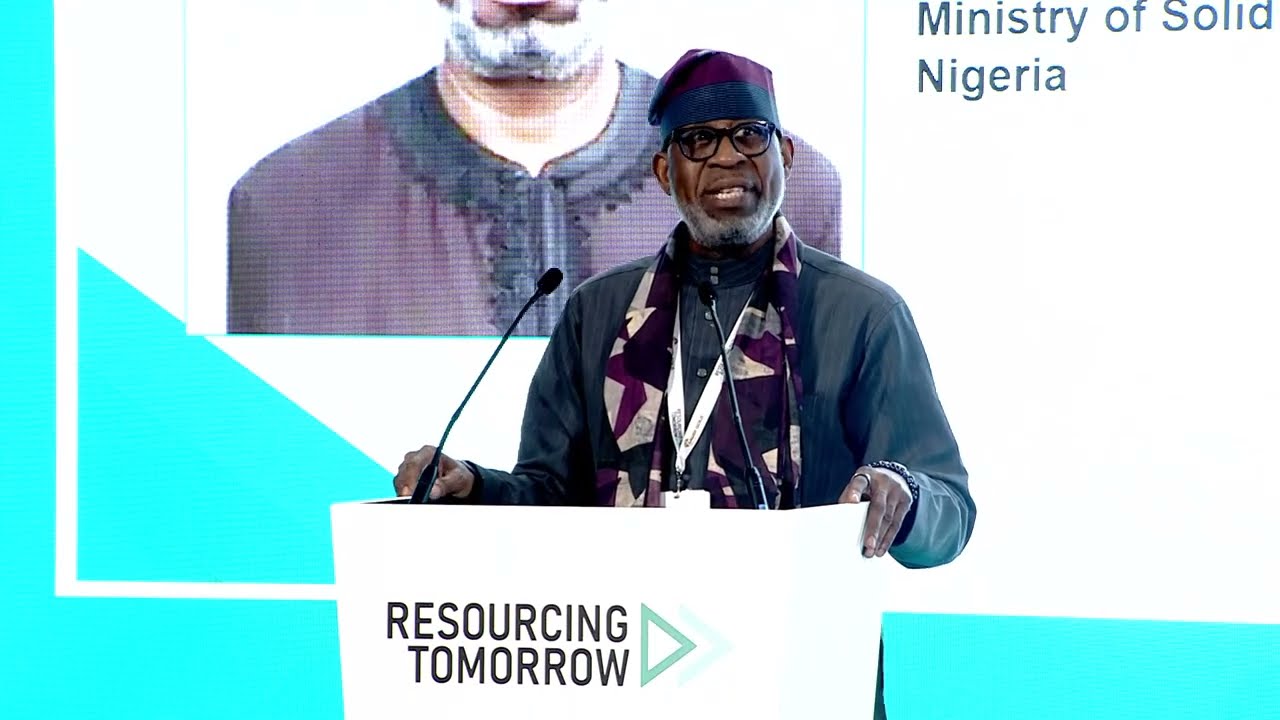 Ministerial Address: Nigeria’s Vision for Solid Minerals | Resourcing Tomorrow 2025