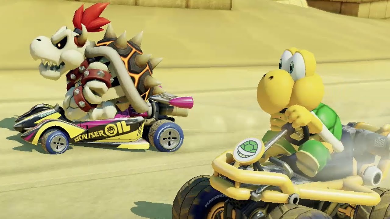 Mario Kart 8 - Banana Cup - 200cc (Dry Bowser Gameplay)