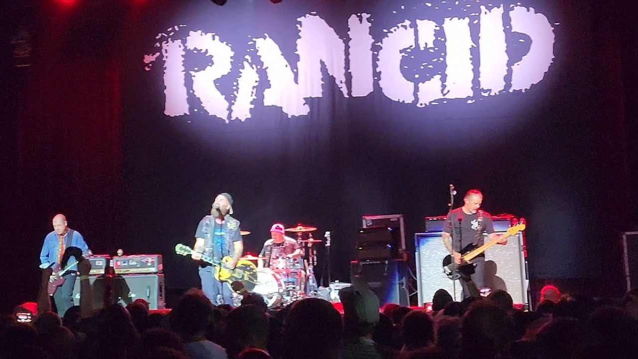 Rancid live - Sidekick - Salvation - Bloodclot - House Of Blues - Boston, Ma 9/18/23