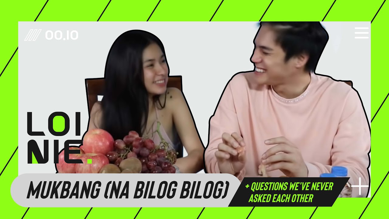 MUKBANG (na BILOG BILOG) + Questions We've Never Asked Each Other | LOINIE TV