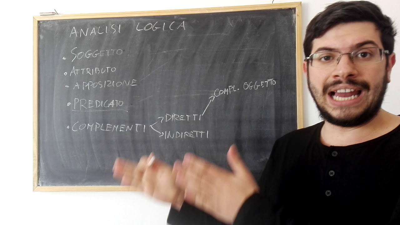 L'analisi logica: complementi diretti e indiretti
