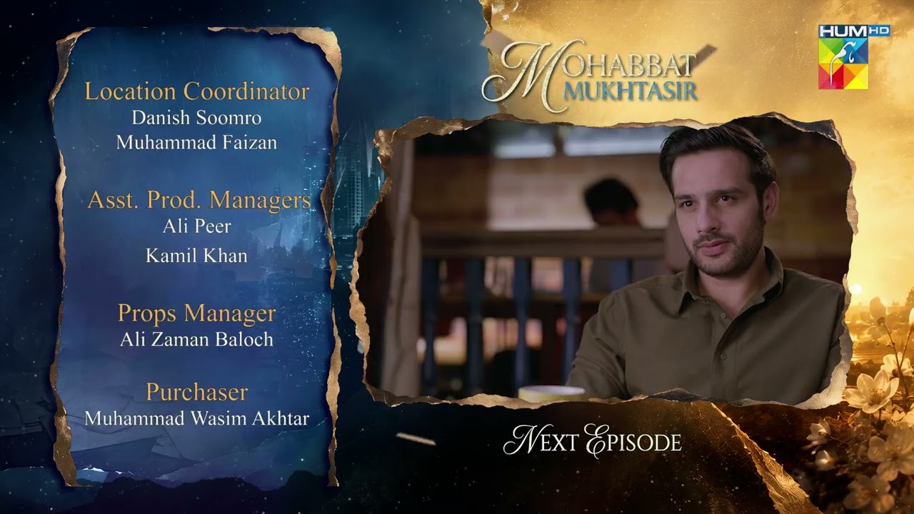 Mohabbat Mukhtasir - Episode 05 Teaser [ Usama Khan & Madiha Imam ] HUM TV