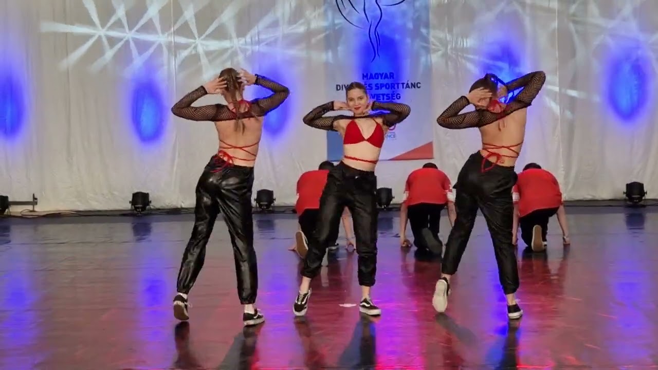 Magyar Divat- és Sporttánc Szövetség Országos bajnokság Esztergom 2025 - Square Up - Eurodance  Béta