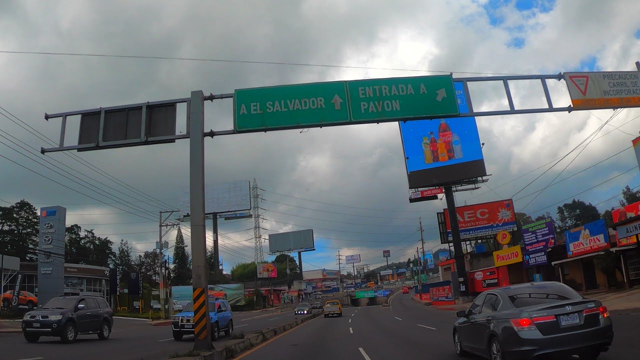 Driving In Guatemala City 2021