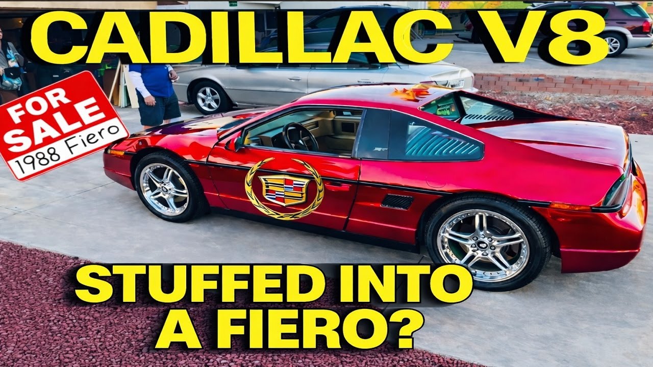 Pontiac Fiero, замененный Cadillac V8 — уникальный хот-род