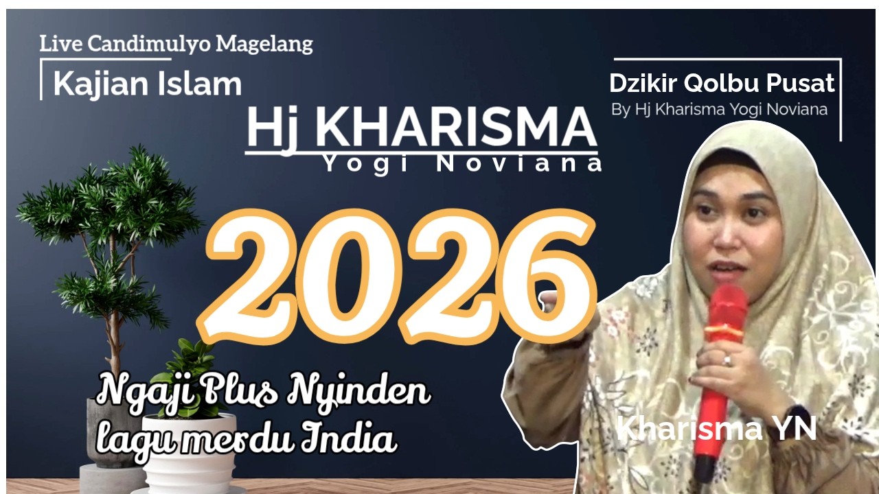 CERAMAH HJ KHARISMA YOGI NOVIANA FULL | NGAJI SAMBIL NYINDEN DAN NYANYI LAGU INDIA