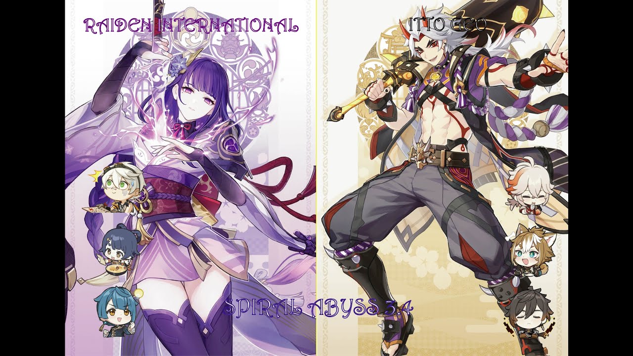 C0 Raiden International & C0 Itto Geo || Abyss 3.4