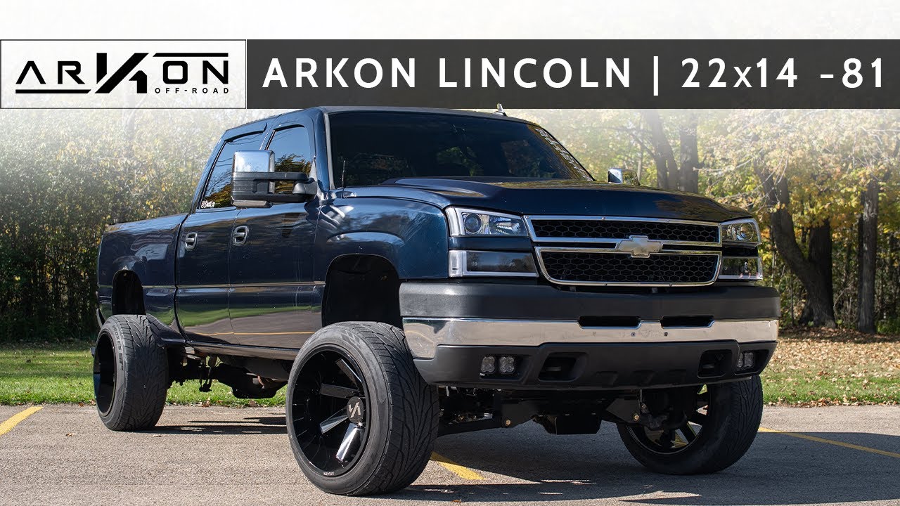 ARKON Lincoln 22x14 -81 | 2007 Chevy Silverado 2500 HD Classic