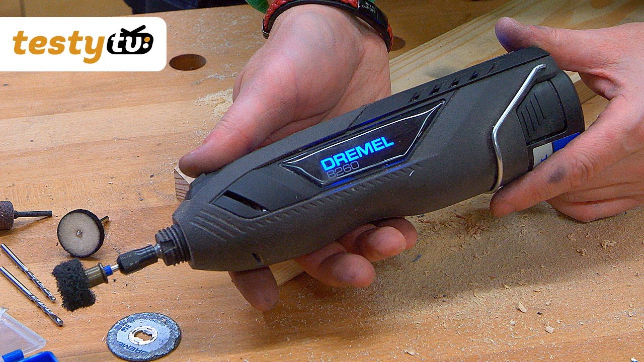 Dremel 8260 - akumulatorowe narzędzie szybkoobrotowe z zestawem akcesoriów