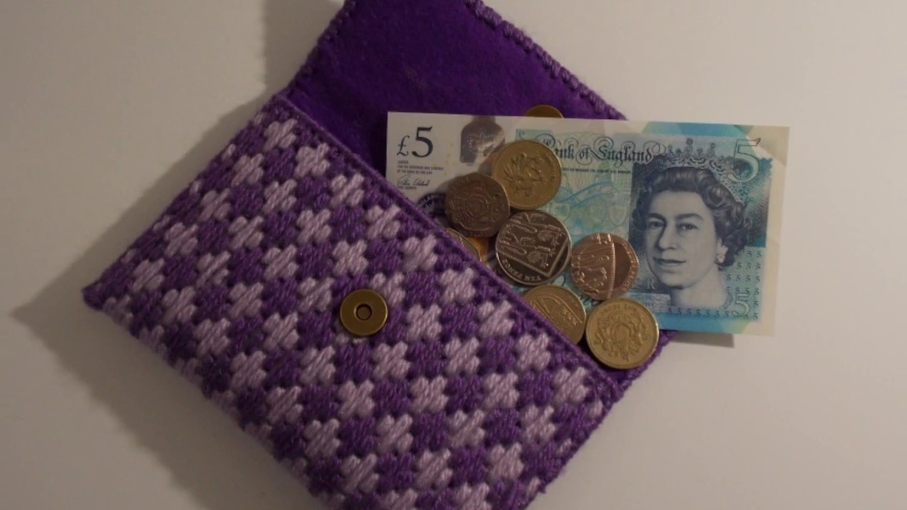 How to make a Plastic Canvas Purse
