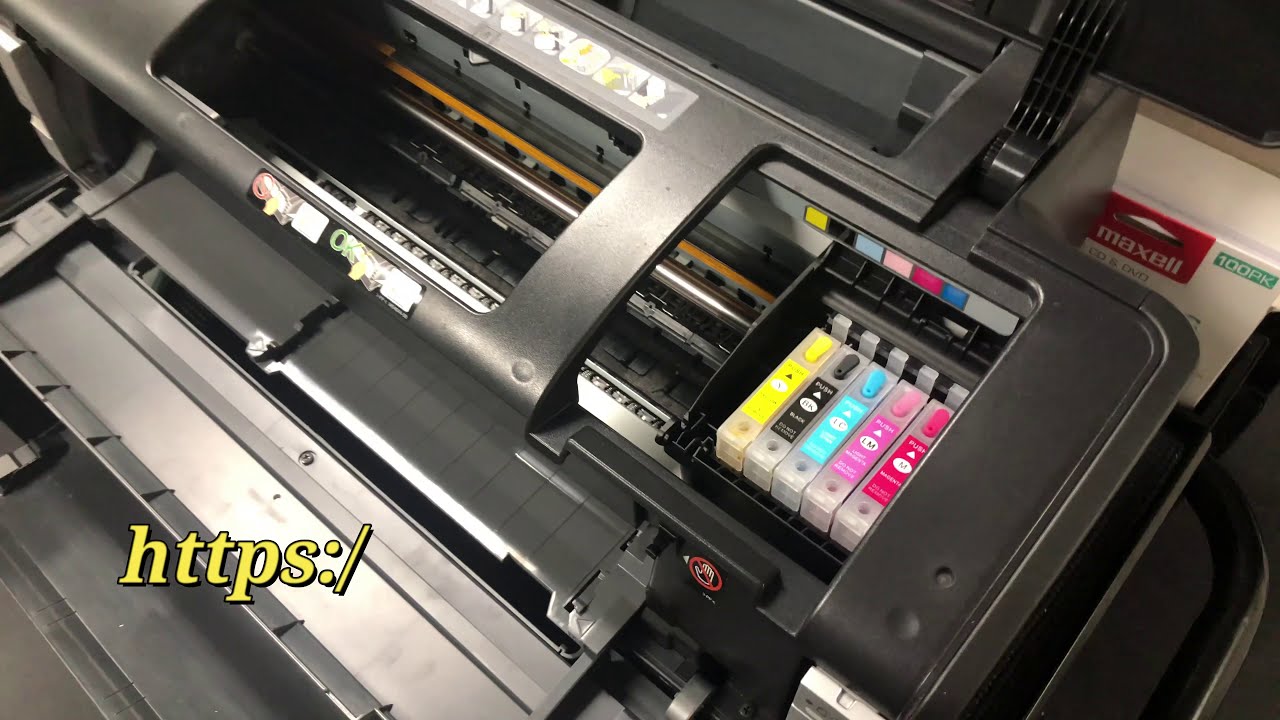 Учебное пособие: сброс прокладки для отработанных чернил на принтере Epson с помощью стилуса Date...