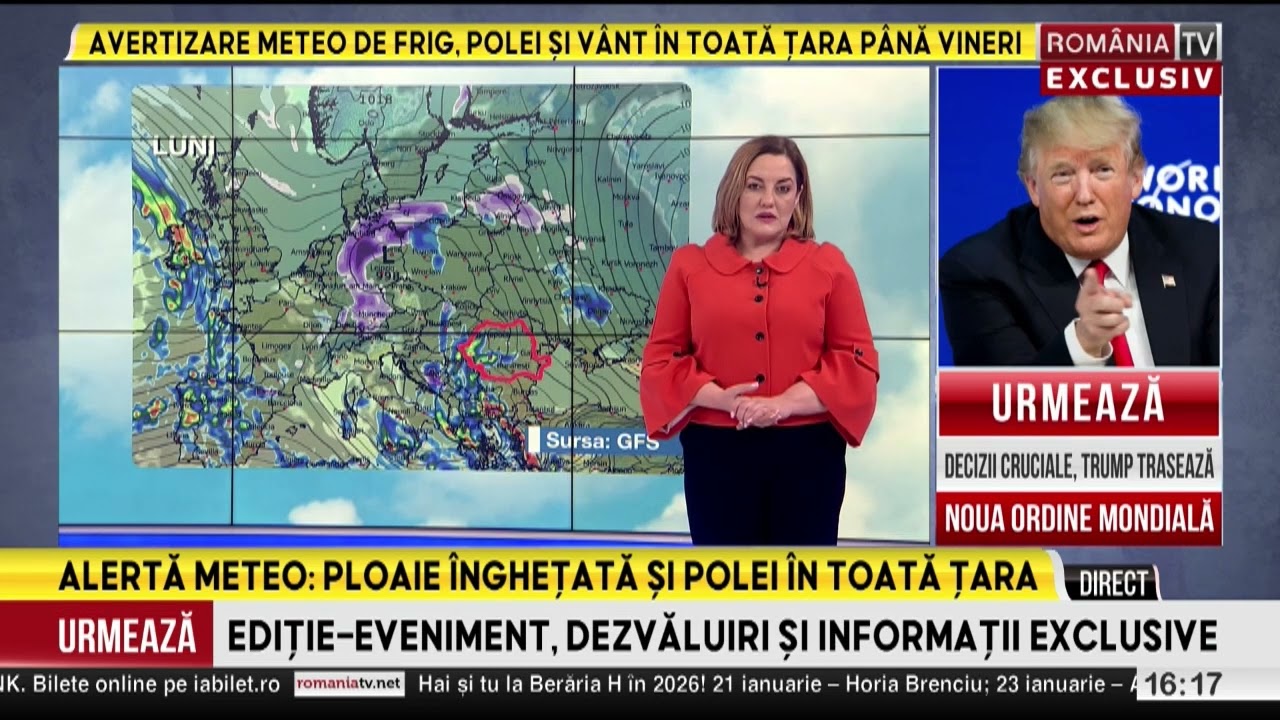 Prognoza meteo. Vremea se mai încălzește, însă nu scăpăm de ninsori