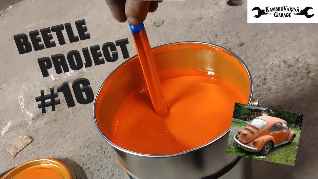 Kupla Projekti#16 - Pohjatyöt päätökseen | Beetle project#16 - priming work completed