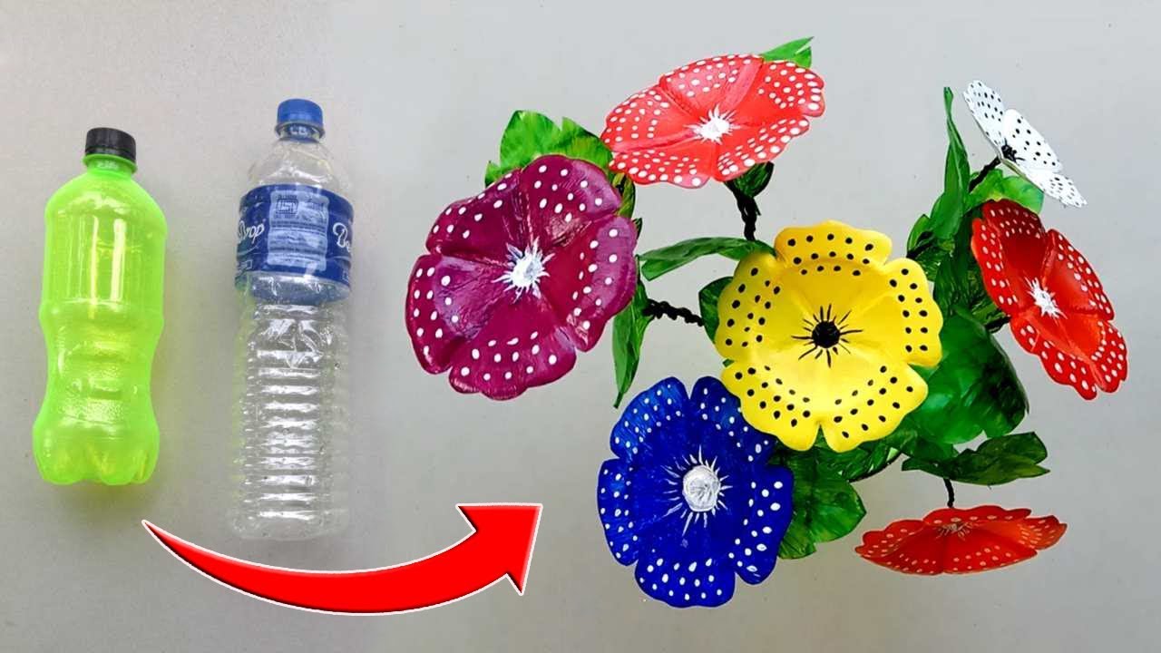 Crafts With Plastic Bottle | Amazing Way to Reuse Plastic Bottle | #DIY