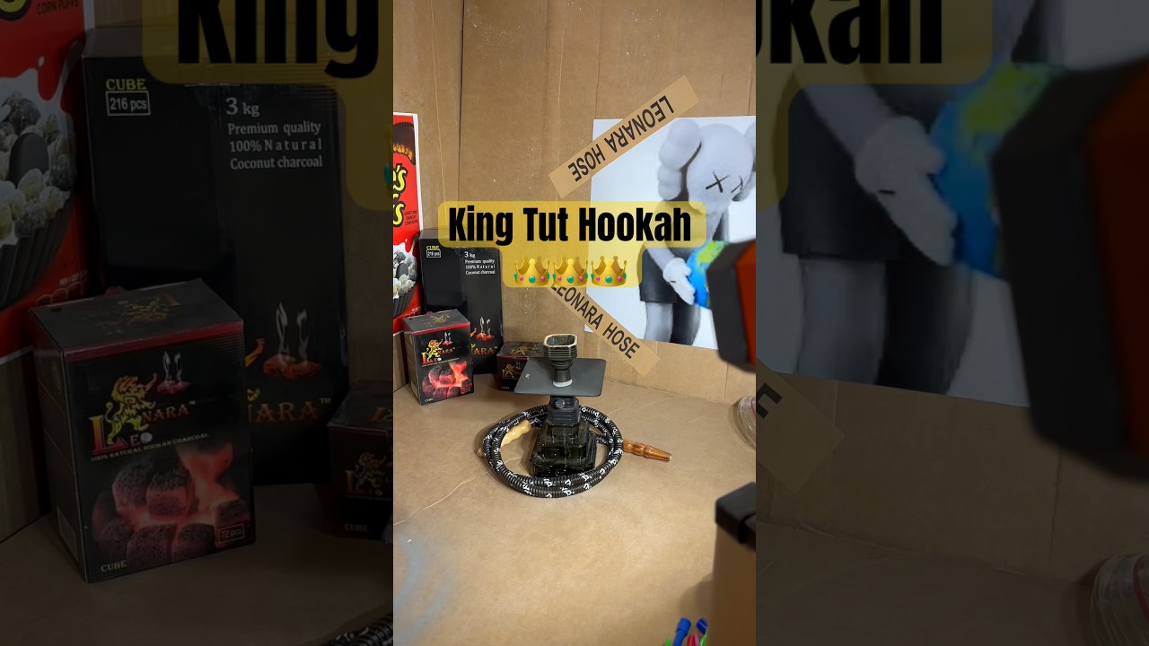 King Tut #hookah 👑| #hookahtime #shishalovers #shishabar #hookahplace #nargile #narguile #egypt #w