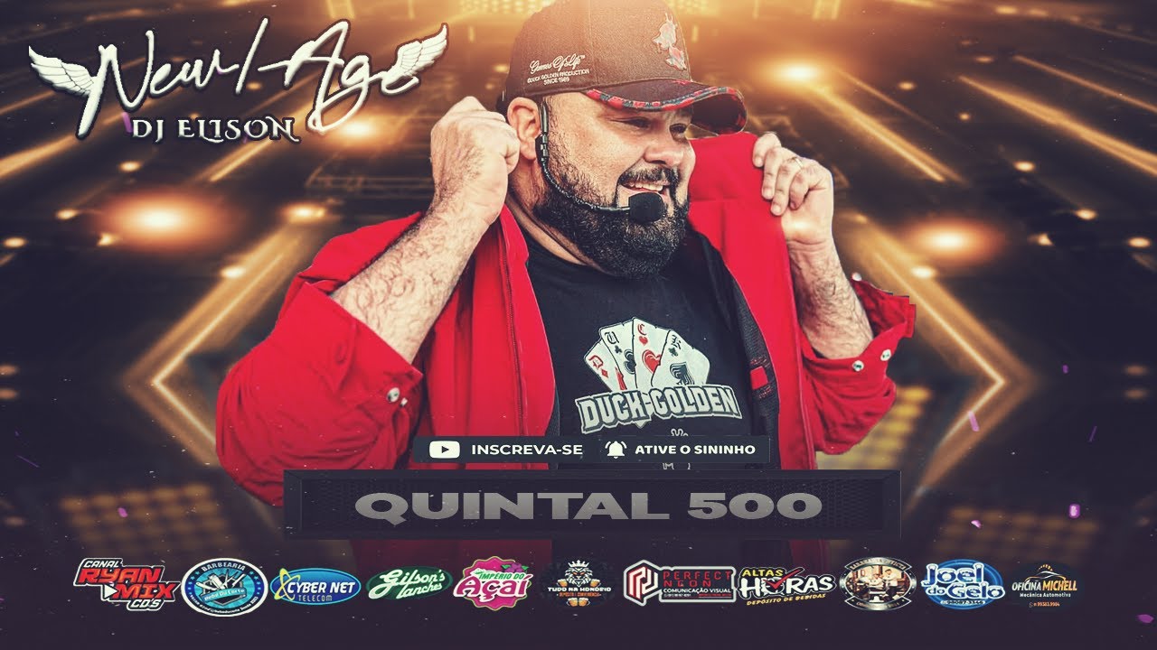 SET AO VIVO DJ ELISON NEW AGE - NO QUINTAL 500 ( JULHO 2025 )