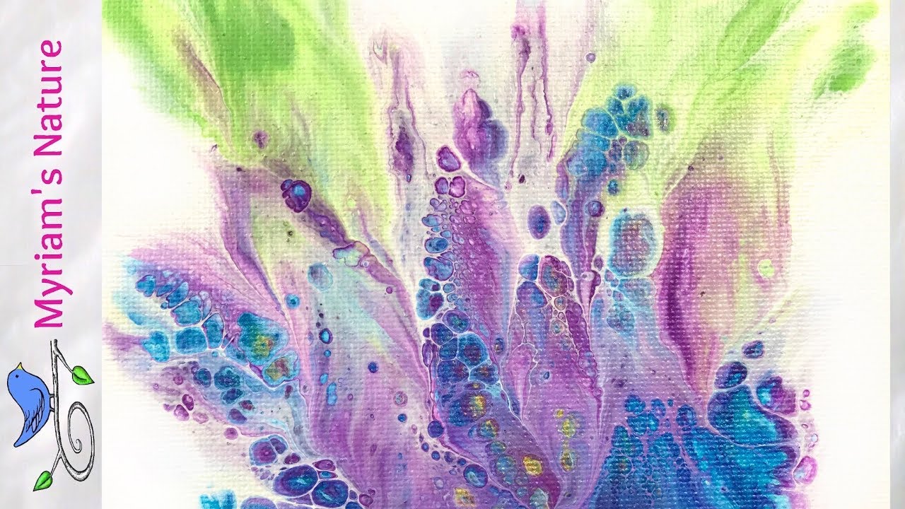 106] Double Dipping and Altering an Acrylic Flower Dip (and an extra canvas)