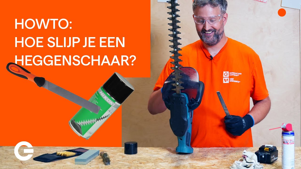 HowTo: Heggenschaar slijpen